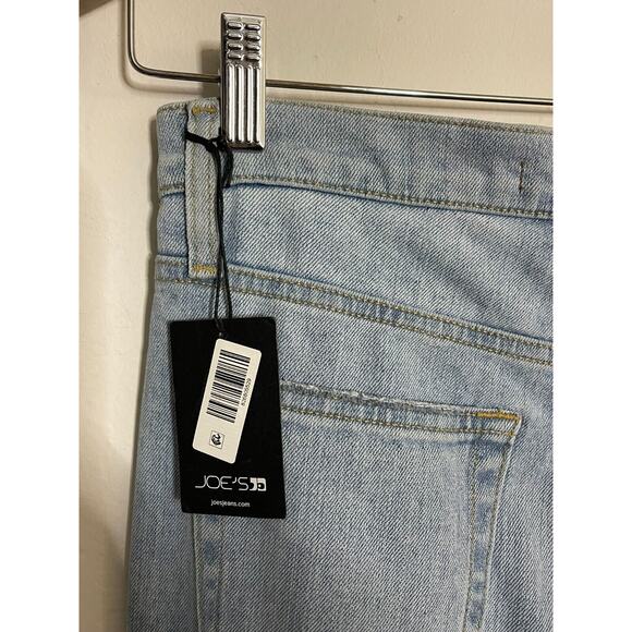 Joes Jeans 28 High Rise Wide Leg Light Wash Stretch Womend Denim - Picture 8 of 11